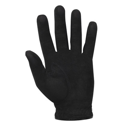 FootJoy Men's RainGrip Golf Glove, Black, Medium/Large, Pair
