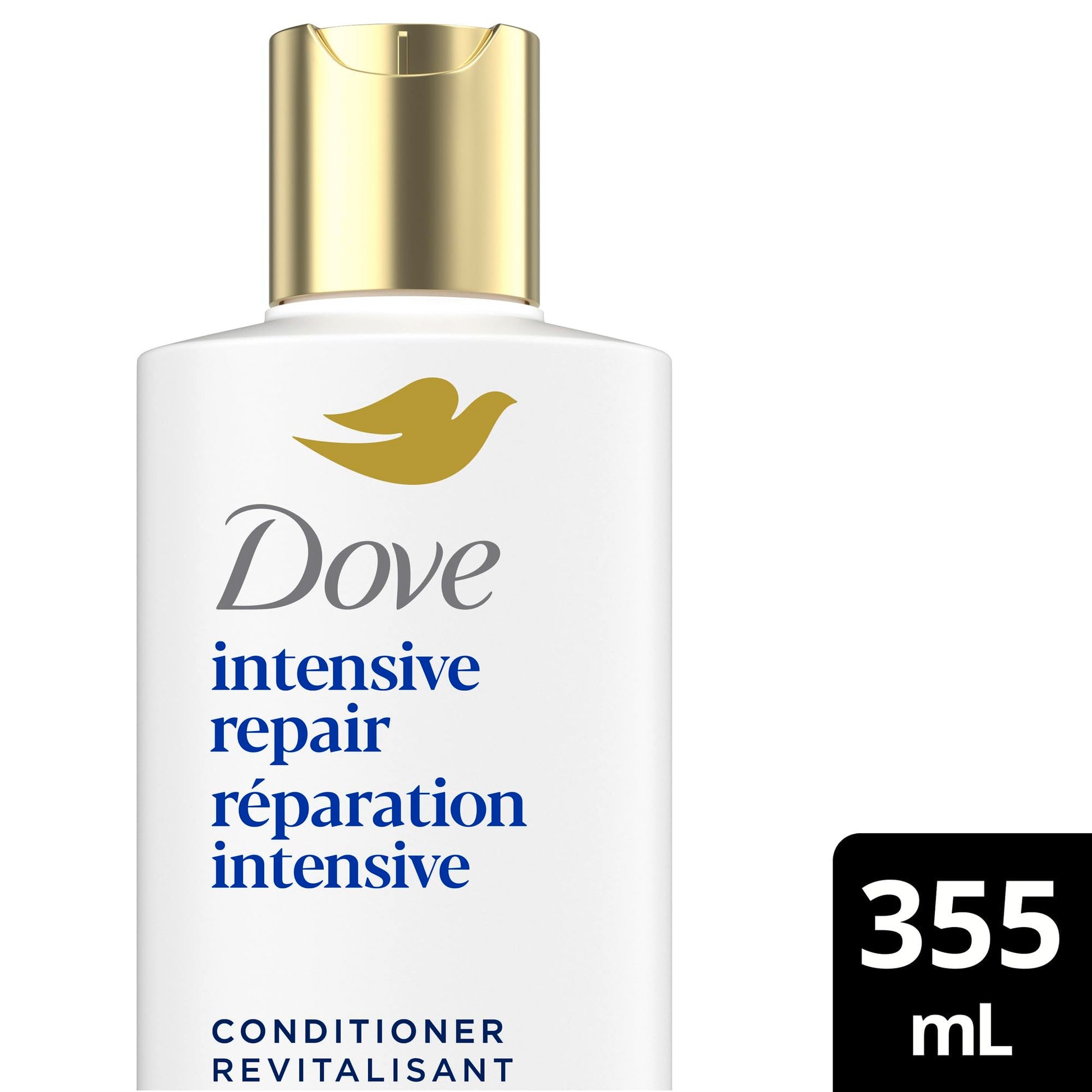 Dove Intensive Repair Shampoo & Conditioner for Damaged Hair, with Liquid Bio-Protein Care technology, 355ml (2 Shampoo + 2 Conditioner) - Available at All In One Marketplace Canada