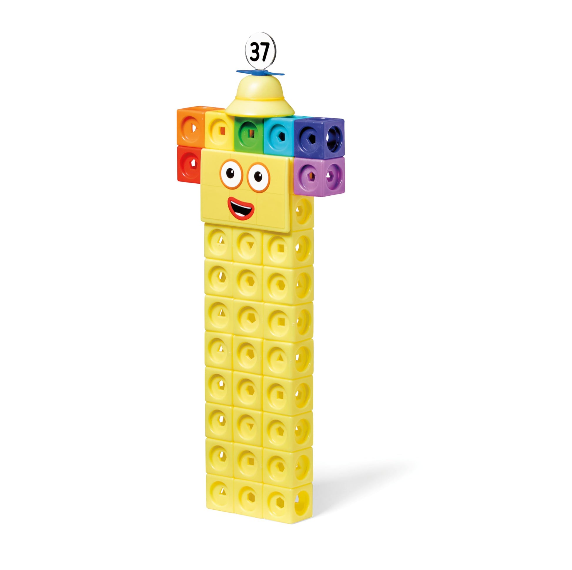 hand2mind Numberblocks 31-40 MathLink Cubes Activity Set - Learn Numbers & Early Math Skills, Preschool and Kindergarten Learning Activities, Educational Toys for Kids, Counting Math Manipulatives hand2mind