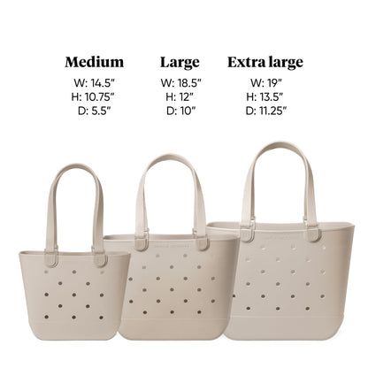 Simple Modern Waterproof Rubber Beach Bag | Extra Large | Green