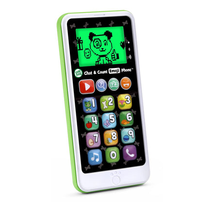 LeapFrog Chat & Count Emoji Phone, Green (English Version)