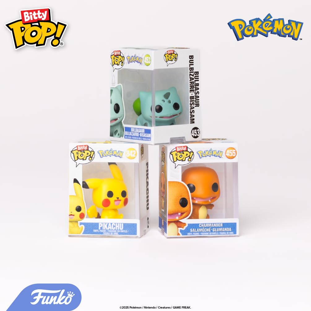 Funko Bitty POP! 4 Pack: Pokemon - Bulbasaur, Flareon, Pichu, Charizard 🍁 All In One Marketplace Canada