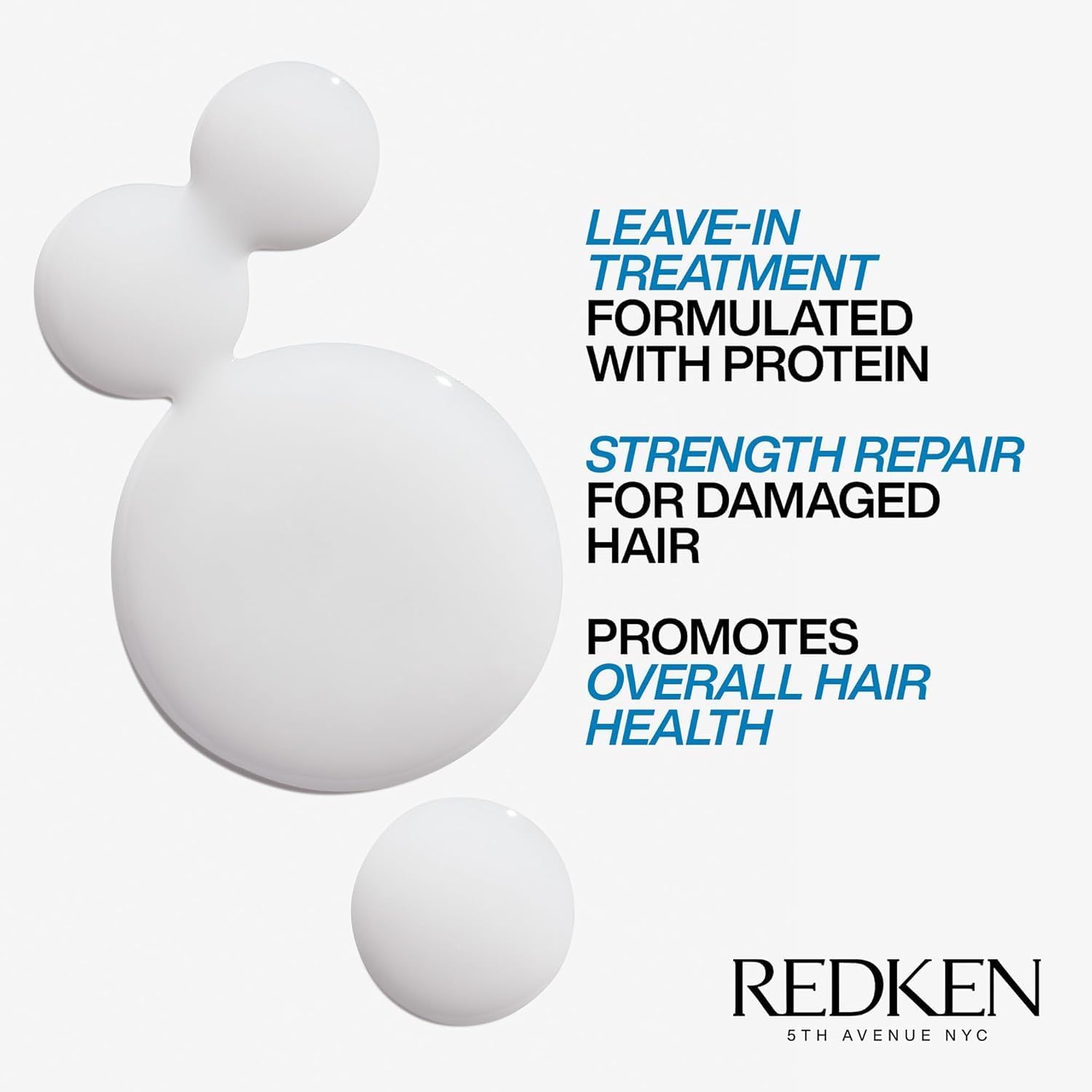 REDKEN Anti-Breakage Leave-In Treatment, Conditioner For Dry, Damaged Hair, Fortifies and Helps Reduce Breakage, Infused With Proteins, Extreme Anti-Snap, 250 ml - Available at All In One Marketplace Canada