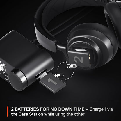 SteelSeries Arctis Nova Pro Wireless Xbox Multi-System Gaming Headset - Premium Hi-Fi Drivers - Active Noise Cancellation Infinity Power System - Stealth Mic - Xbox, PC, PS5, PS4, Switch, Mobile 🍁 All In One Marketplace Canada