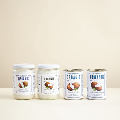 Eat Wholesome Organic Coconut Milk with No Guar Gum, 400 ml (Pack of 6) 🍁 All In One Marketplace Canada