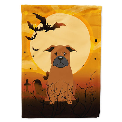 Caroline's Treasures BB4377CHF Halloween Chinese Chongqing Dog Flag Canvas House Size, Large, Multicolor