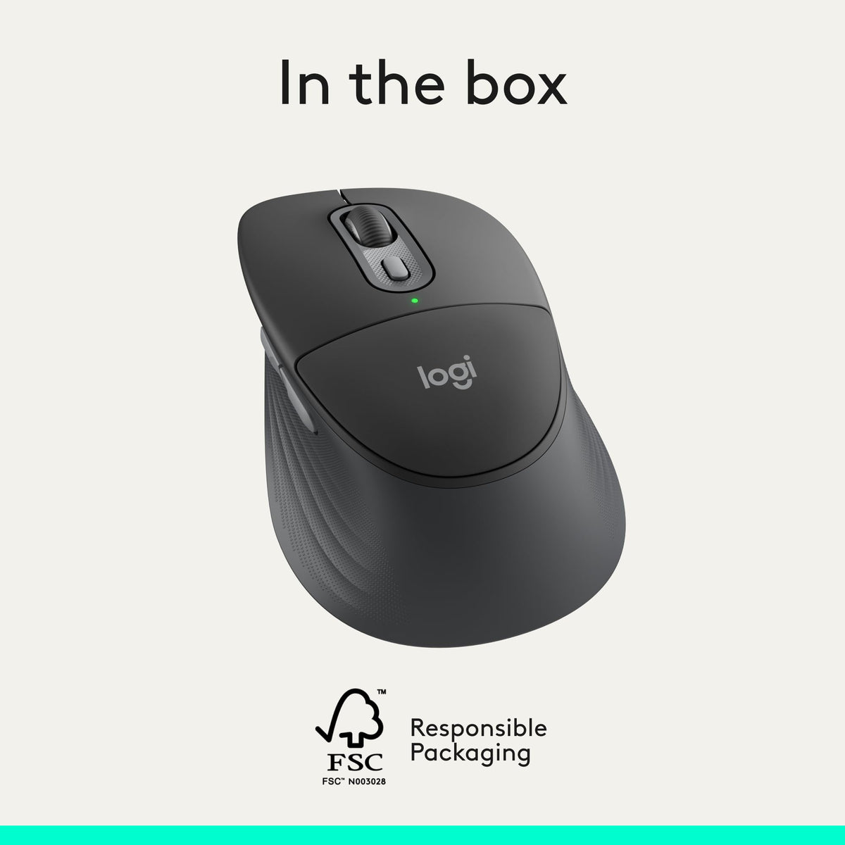 Logitech Signature Comfort Plus M850 L Wireless Mouse Bluetooth - Graphite