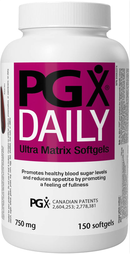 Webber Naturals PGX Daily, Softgel, 750 mg, 150 Count - Available at All In One Marketplace Canada