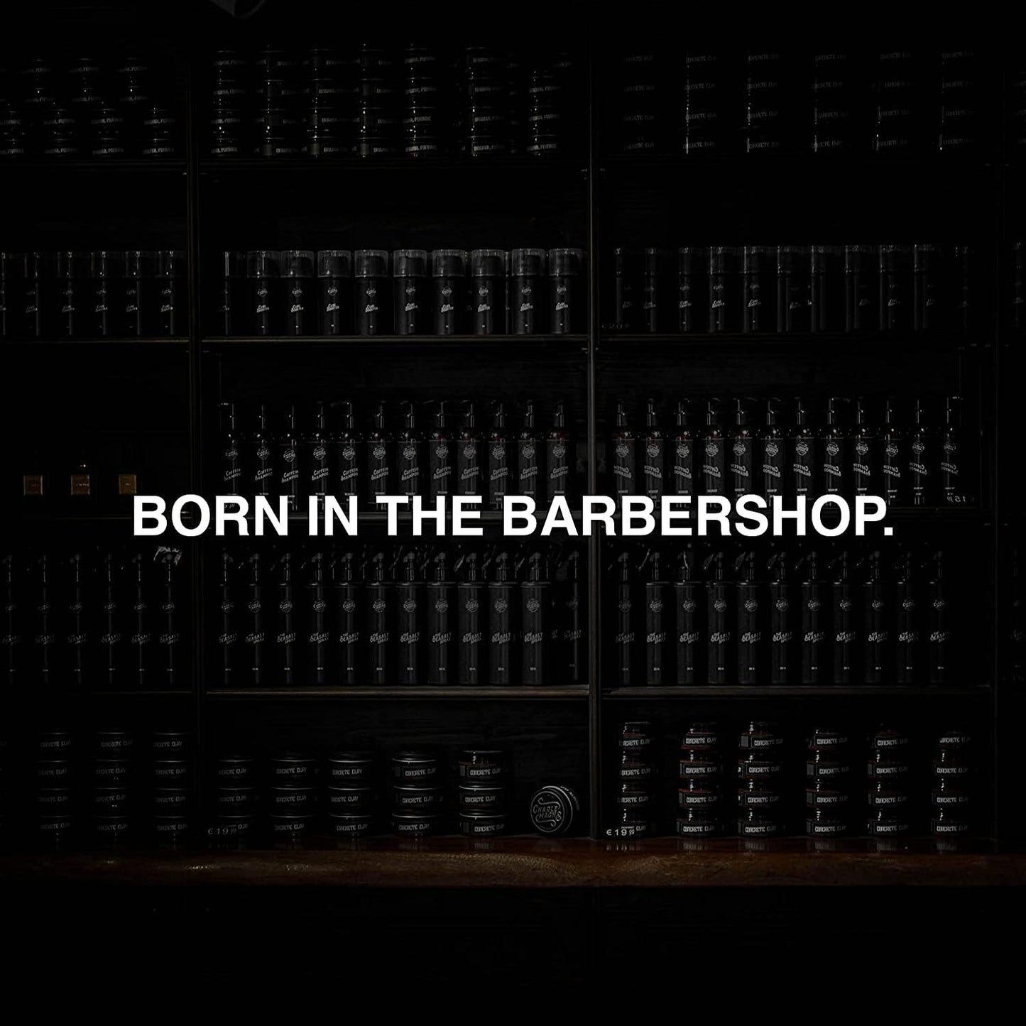 Charlemagne Carbon Fibre Hair Comb - 18 cm, Fine Tooth - Professional Barber Performance - Beard Comb for Men & Mustache Styling - Shatterproof Anti-Static Travel Groomer - Available at All In One Marketplace Canada