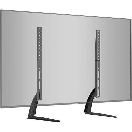 GPlus+ Universal Table Top TV Stand for Most 23 to 75 inch LCD LED Plasma Flat Screen TVs, TV Base Height Adjustable Leg Stand Holds up to 88 lbs/40Kg, VESA up to 800x600mm, LDT03-26L