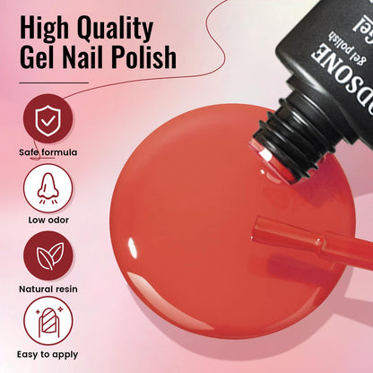 36 PCS Gel Nail Polish Kit with U V Light include 32 Colors Gel Polish Nail Soak Off Base No Wipe Top and Matte Top Coat Nail Polish Set Manicure Tools Lamp Gifts for Women - Available at All In One Marketplace Canada