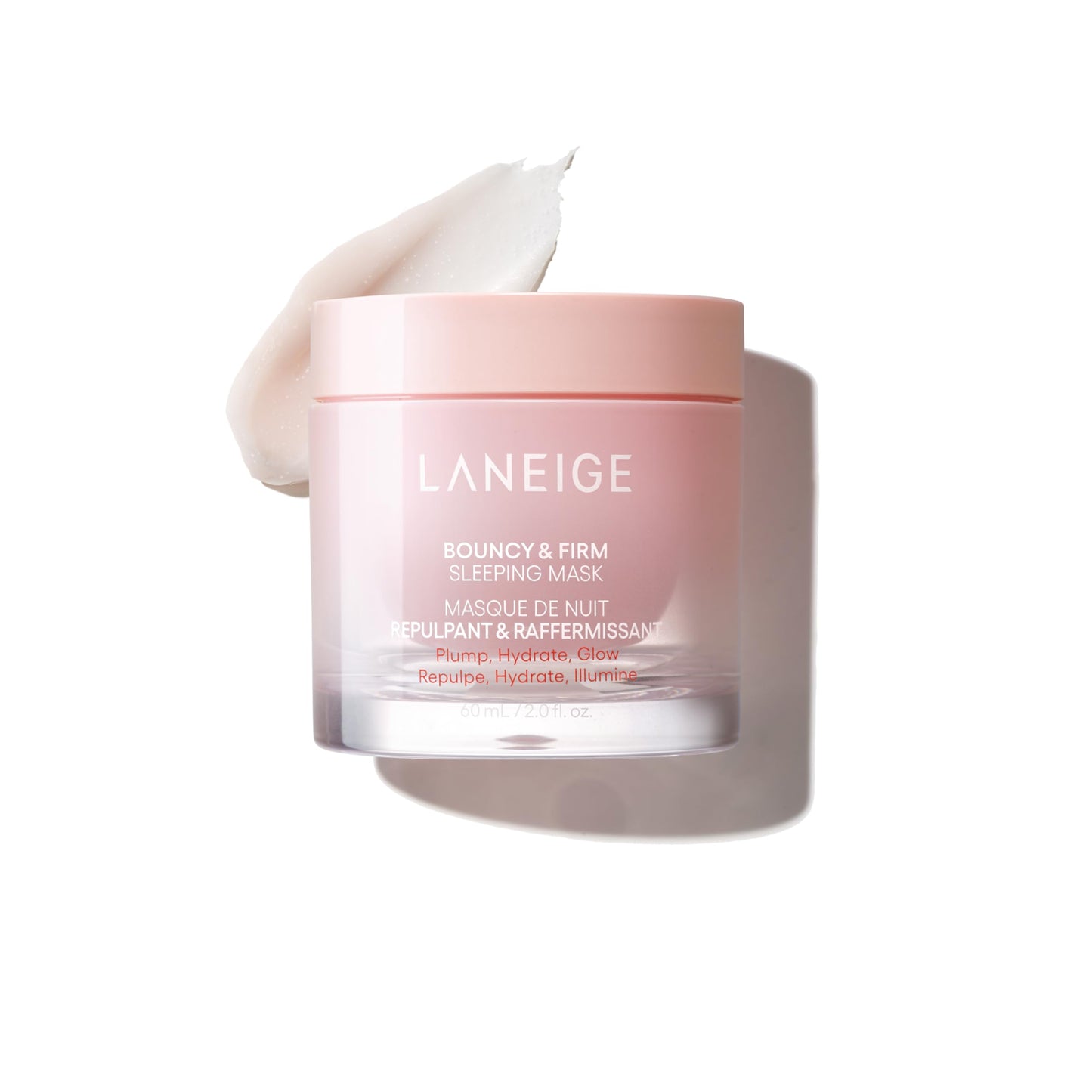 LANEIGE Bouncy and Firm Sleeping Mask: Revitalize, Smooth, Peony & Collagen Complex, Barrier-Boosting Hydration - Available at All In One Marketplace Canada