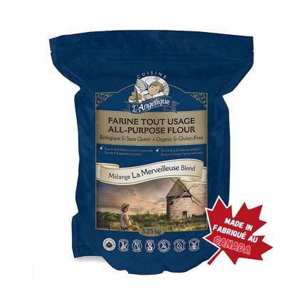 Cuisine L' Angelique La Merveilleuse Gluten-Free & Organic All-Purpose Flour, 3.25kg Cuisine L'Angelique