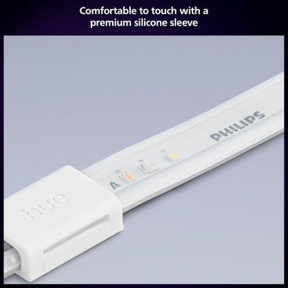 Philips Hue Indoor 5M (16FT) Smart LED Solo lightstrip Base Kit - 1 Pack - Control with Hue App - Compatible with Alexa, Google Assistant and Apple HomeKit Philips Hue