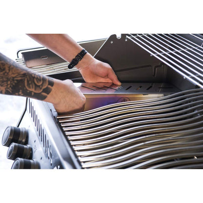 Napoleon Stainless Steel Smoker Box 67013 Add Smoky Flavor to BBQ, Easily Turn Gas Grill Into Smoker, Add Wood Chips or Chunks to Smoke Food on Barbecue Napoleon