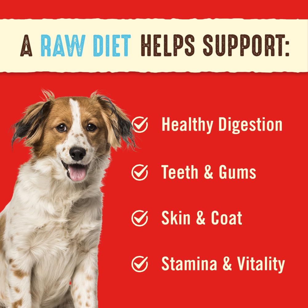 Stella & Chewy’s Freeze Dried Raw Dinner Patties – Grain Free Dog Food, Protein Rich Dandy Lamb Recipe – 708g Bag