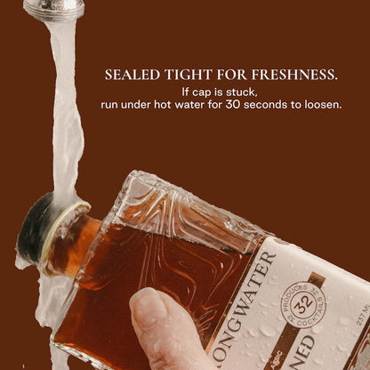 Strongwater Old Fashioned Mix - 8oz Bottle Makes 32 Cocktails - Handcrafted Syrup with Organic Cherries, Orange & Spices