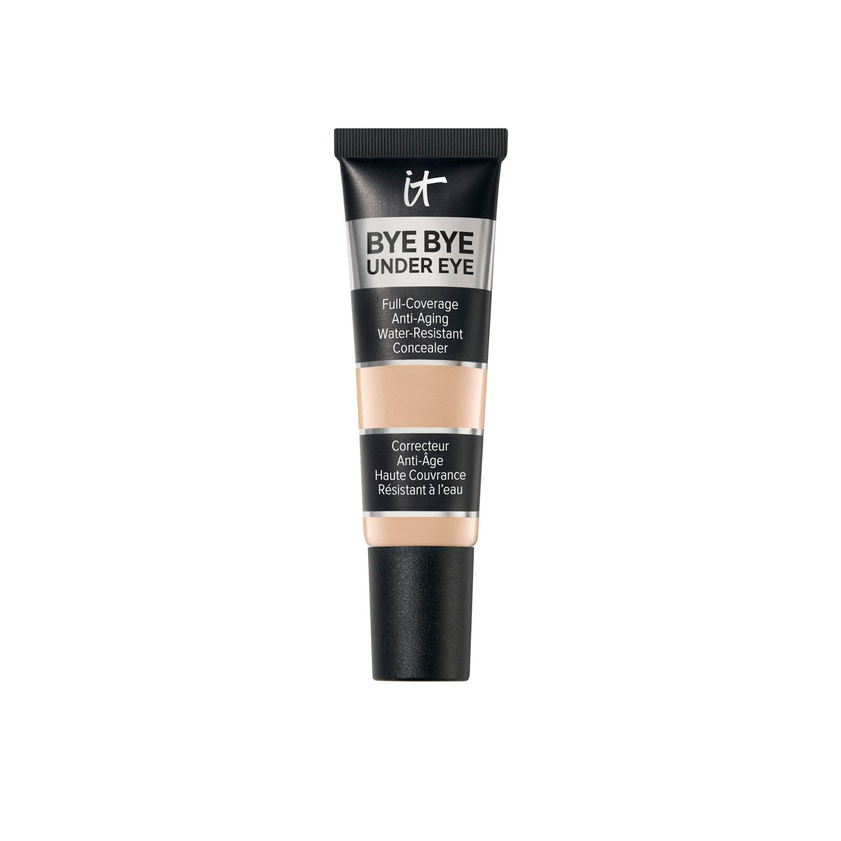 IT Cosmetics Bye Bye Under Eye Concealer (Light Natural) - Water-Resistant, Full Coverage Brightening Concealer For Dark Circles, Fine Lines, Redness & Discoloration, Anti-Aging, 24H Wear - 0.4 fl oz