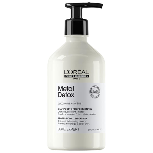 L'Oréal Professionnel Metal Detox Shampoo, Sulfate-Free Anti-Metal Cleanser for Color Treated & Damaged Hair, Reduces Breakage - Available at All In One Marketplace Canada