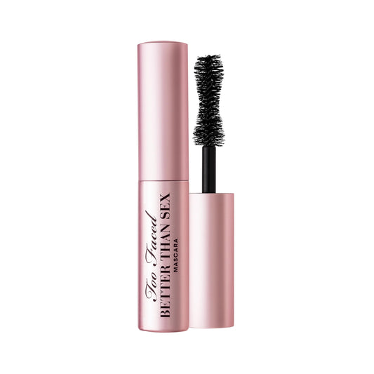 Too Faced Better Than Sex Volumizing Mascara | False Lash Effect with Volume, Length, Curling + Conditioning Peptides, Travel Size, 4.8 g, Black - Available at All In One Marketplace Canada