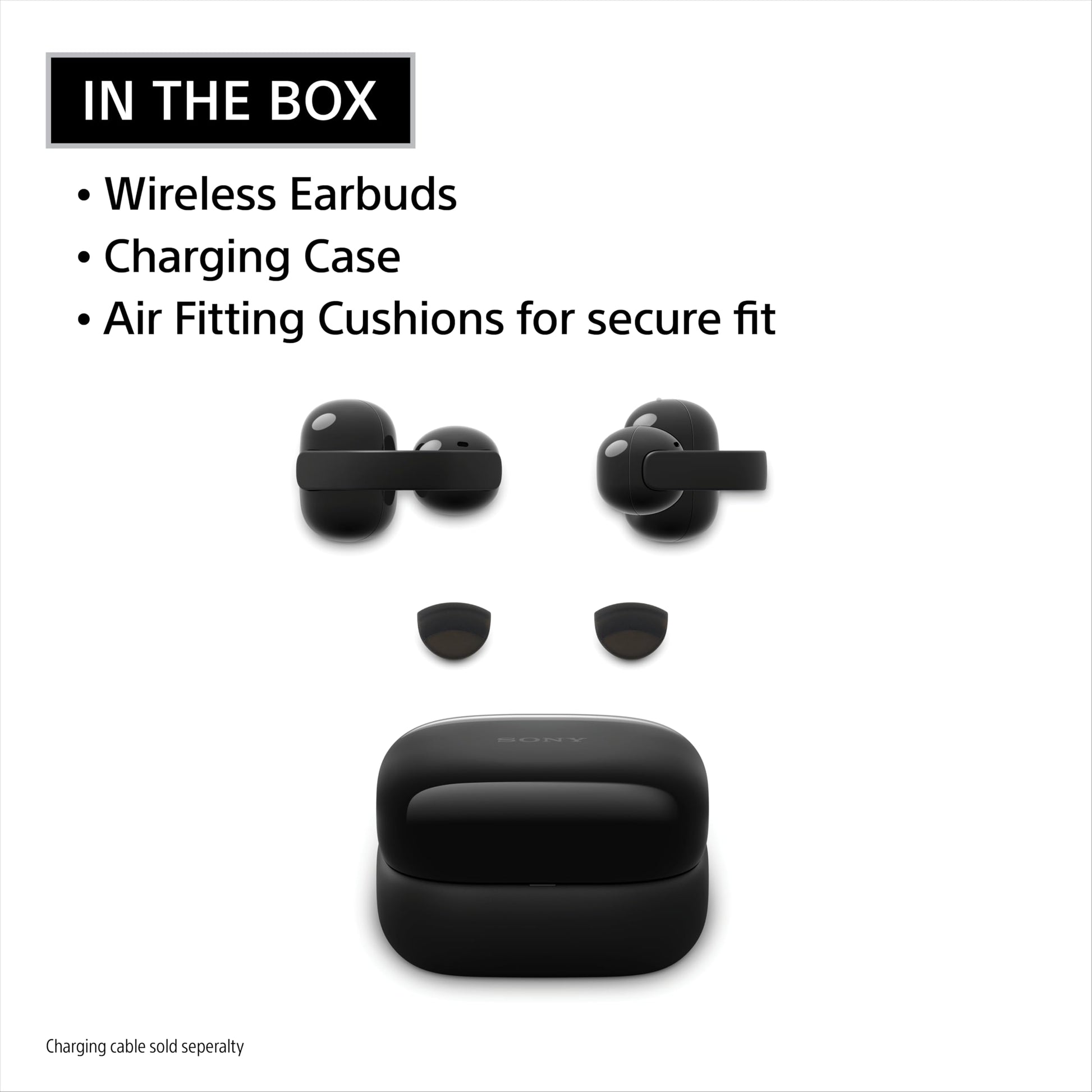 Sony LinkBuds Clip Wireless Open Earbuds Sony