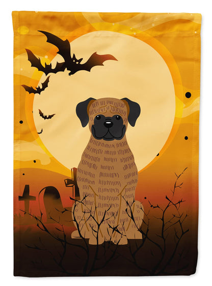 Caroline's Treasures BB4383GF Halloween Brindle Boxer Flag Garden Size, Small, Multicolor