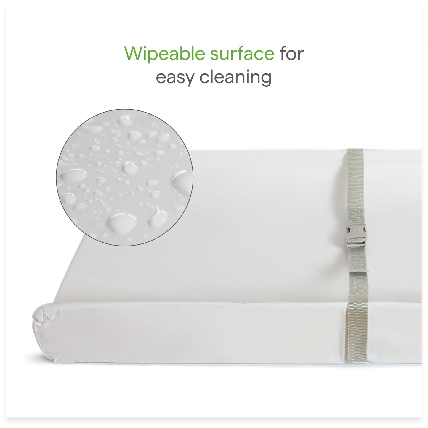 Munchkin Secure Grip Waterproof Diaper Changing Pad, 16" x 31" - Available at All In One Marketplace Canada