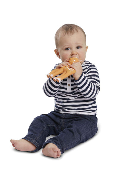 Fanfan The Fawn - Sophie la girafe's New Friend - Soft Natural Rubber - BPA-Free Teething Toy for Babies from Birth Sophie la girafe