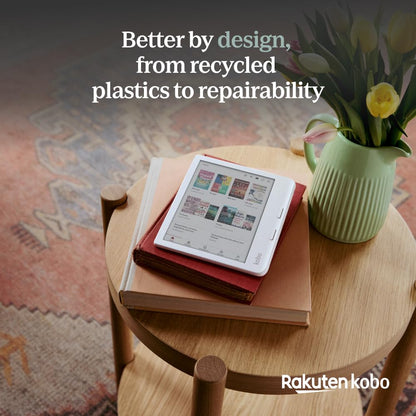 Kobo Libra Colour | eReader | 7” Glare-Free Colour E Ink Kaleido 3 Display | Dark Mode Option | Audiobooks | Waterproof | Black