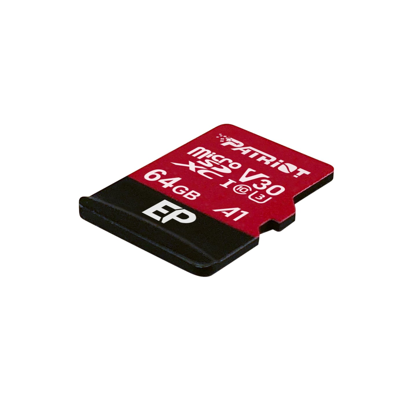 Patriot 64GB A1 / V30 Micro SD Card for Android Phones and Tablets, 4K Video Recording - PEF64GEP31MCX