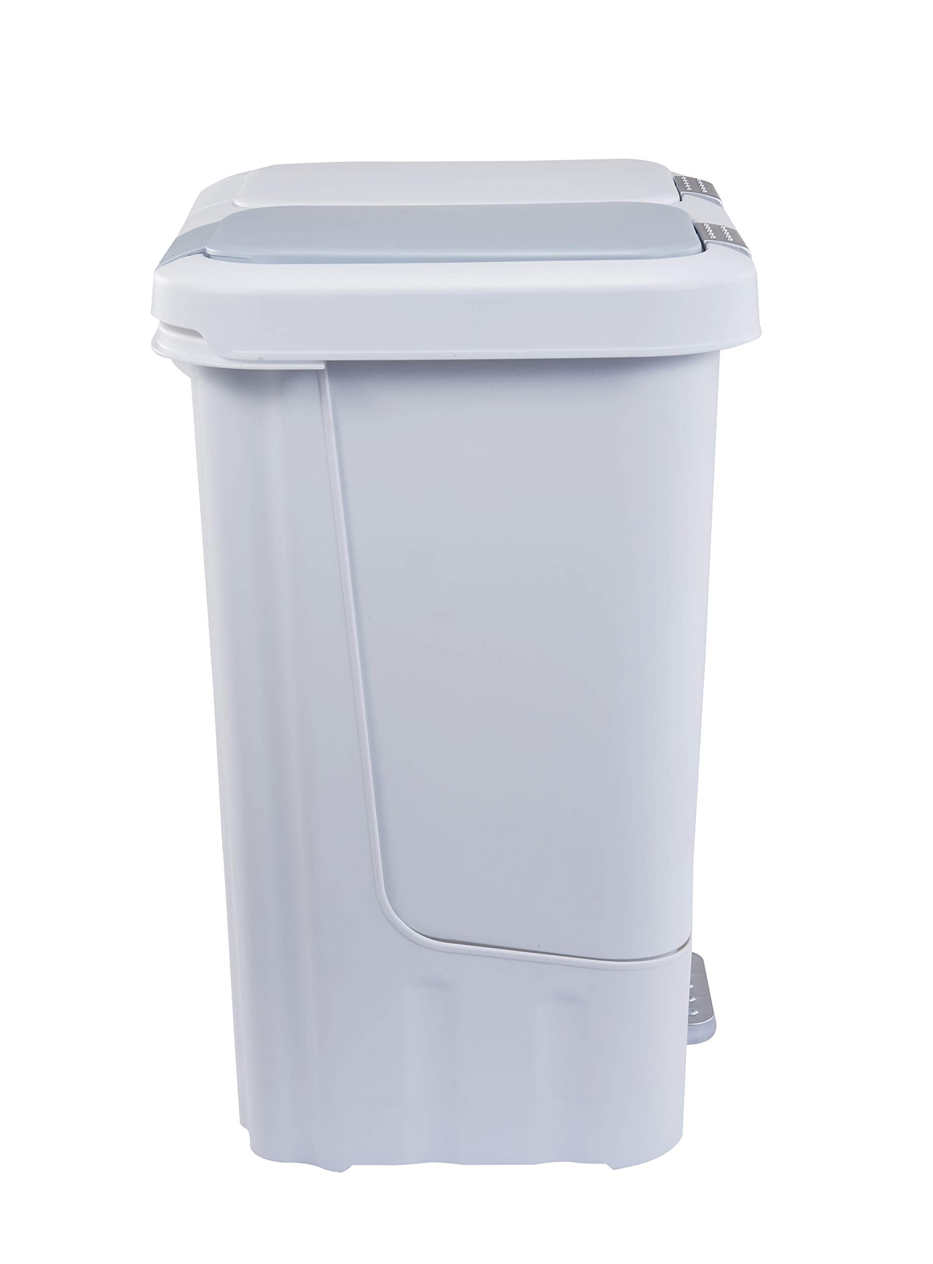 Step N’ Sort 40L Dual Compartment Recycling Bin – Slim Kitchen Waste & Recycling System (2 × 20L) Step N' Sort
