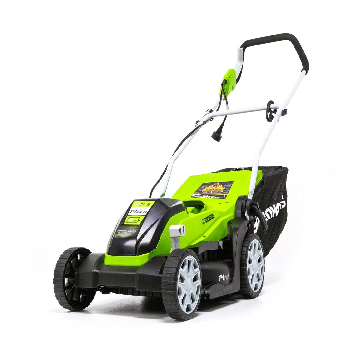Greenworks 14-Inch 9 Amp Corded Lawn Mower MO09B01 🍁 All In One Marketplace Canada