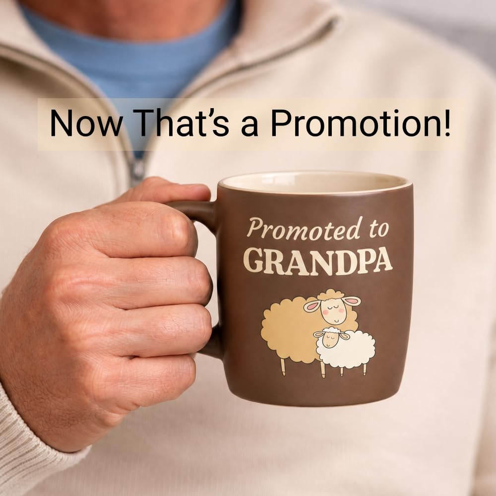 Triple Gifffted Promoted to Grandparents Coffee Mugs Gift Set,380ml Ceramic 🍁 All In One Marketplace Canada