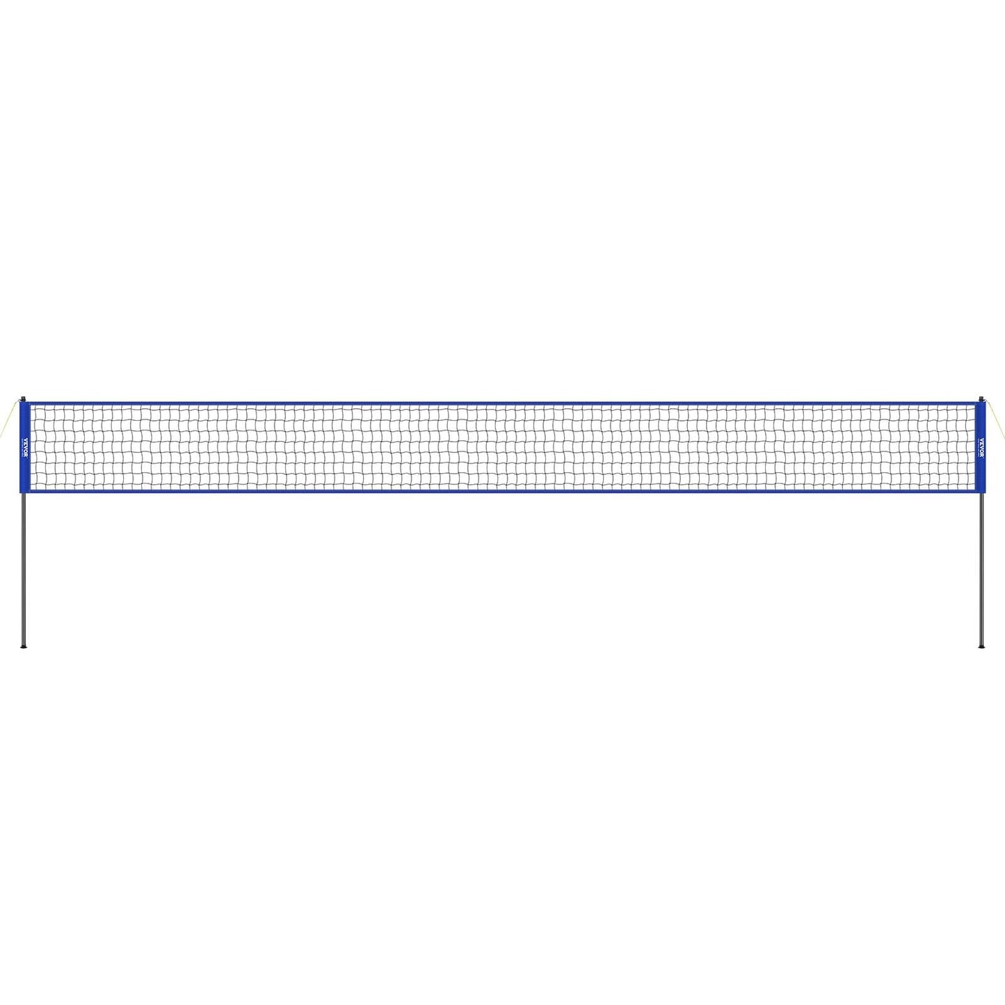 VEVOR Outdoor Portable Volleyball Net System, Adjustable Height Steel Poles, Professional Volleyball Set with PVC Volleyball, Pump, Carrying Bag, Heavy Duty Volleyball Net for Backyard, Beach, Lawn VEVOR
