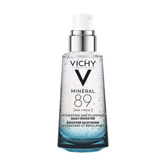 Vichy Hydrating Hyaluronic Acid Serum, Mineral 89 Serum and Daily Skin Booster with Natural Origin Hyaluronic Acid, Hydrates and Strengthens Sensitive Skin, 50mL - Available at All In One Marketplace Canada