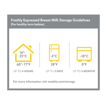 Medela Breast Milk Collection and Storage Bottles, 6 Pack, 5 Ounce Breastmilk Container, Compatible with Medela Breast Pumps and Made Without BPA