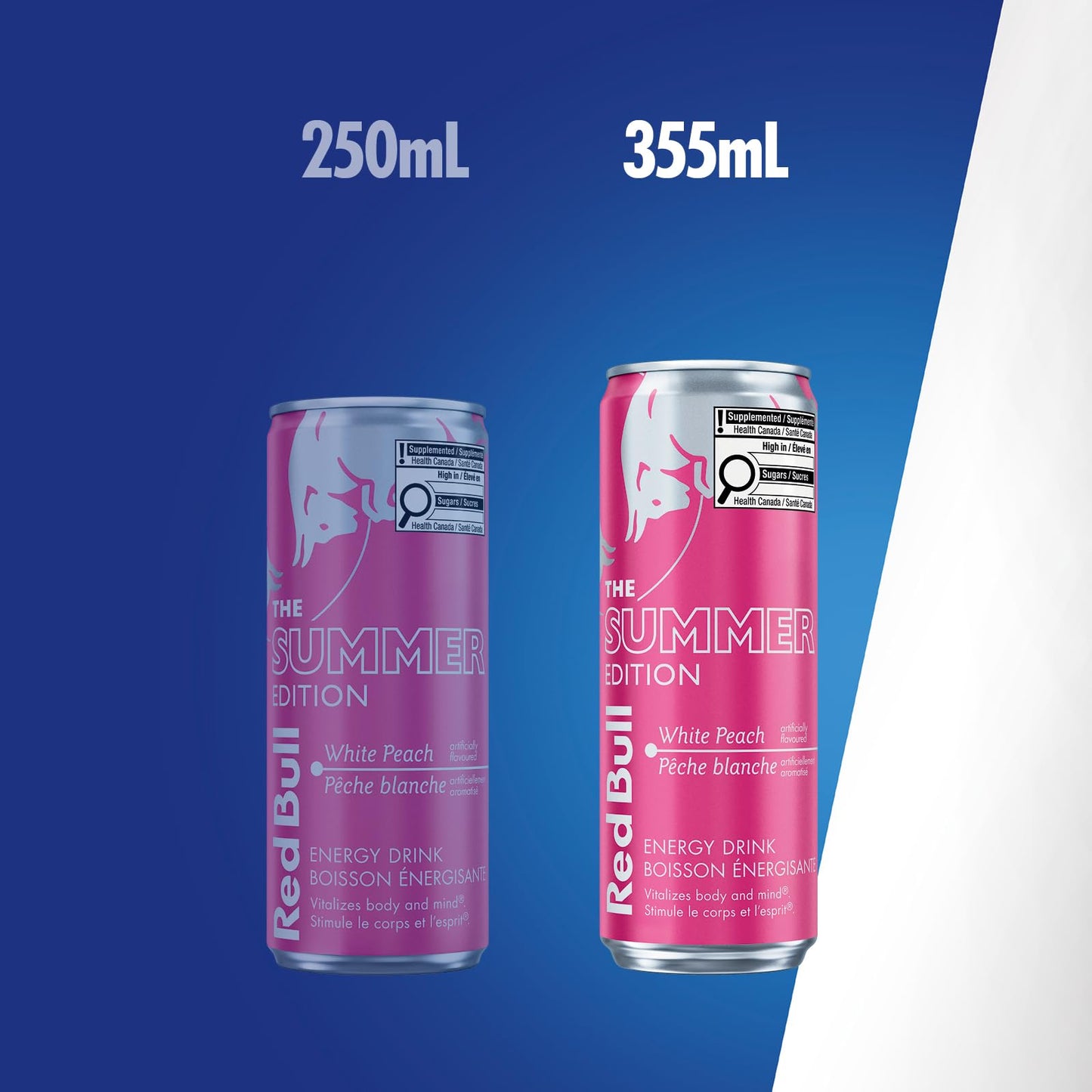 Red Bull Energy Drink, White Peach, 355ml (24 pack) Red Bull