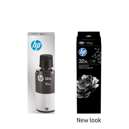 HP 32XL Black Ink Bottle, 135ml (1VV24AN) HP