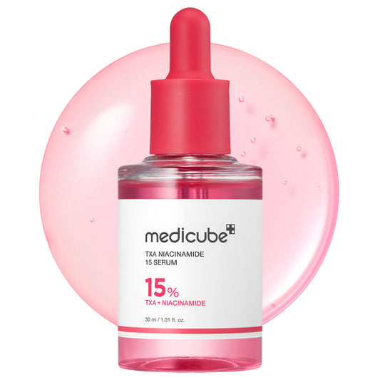 medicube TXA+Niacinamide 15% Glow Facial Serum for After Spot Care | All-in-One Daily Korean Skincare | Uneven Skin Tone, Texture, and Hydration Care | High-Potency Tranexamic Acid 5% | 1.01 fl.oz 30ml - Available at All In One Marketplace Canada
