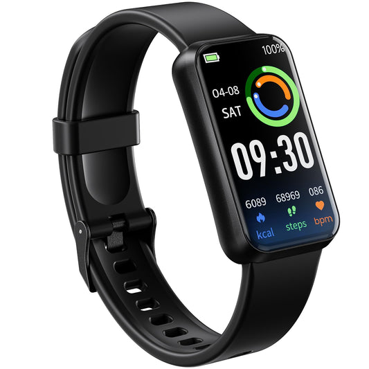 USMECBL Fitness Tracker, Blood Oxygen Heart Rate Sleep 24/7 Health Monitor/Calorie Steps Counter Pedometer Activity Smart watchs/Notifications for Android/iOS Men Women - Available at All In One Marketplace Canada