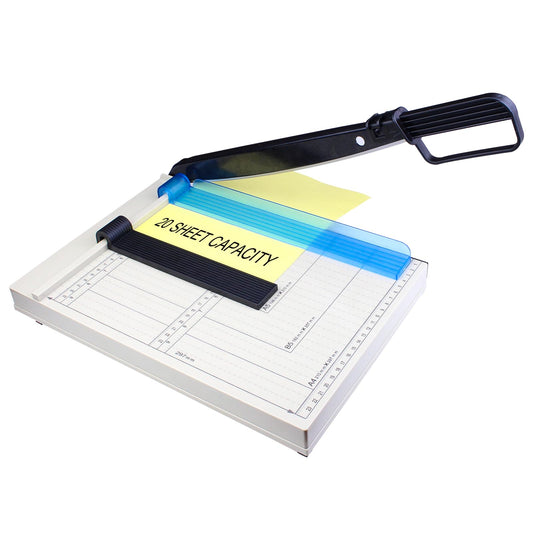 Paper Cutter, Paper Cutting Machine, 12 "A4 Cutting Length, 10 Sheet Capacity, with Safety Protection Device and Blade Lock, Suitable for Office, School or Commercial usePaper Cutter