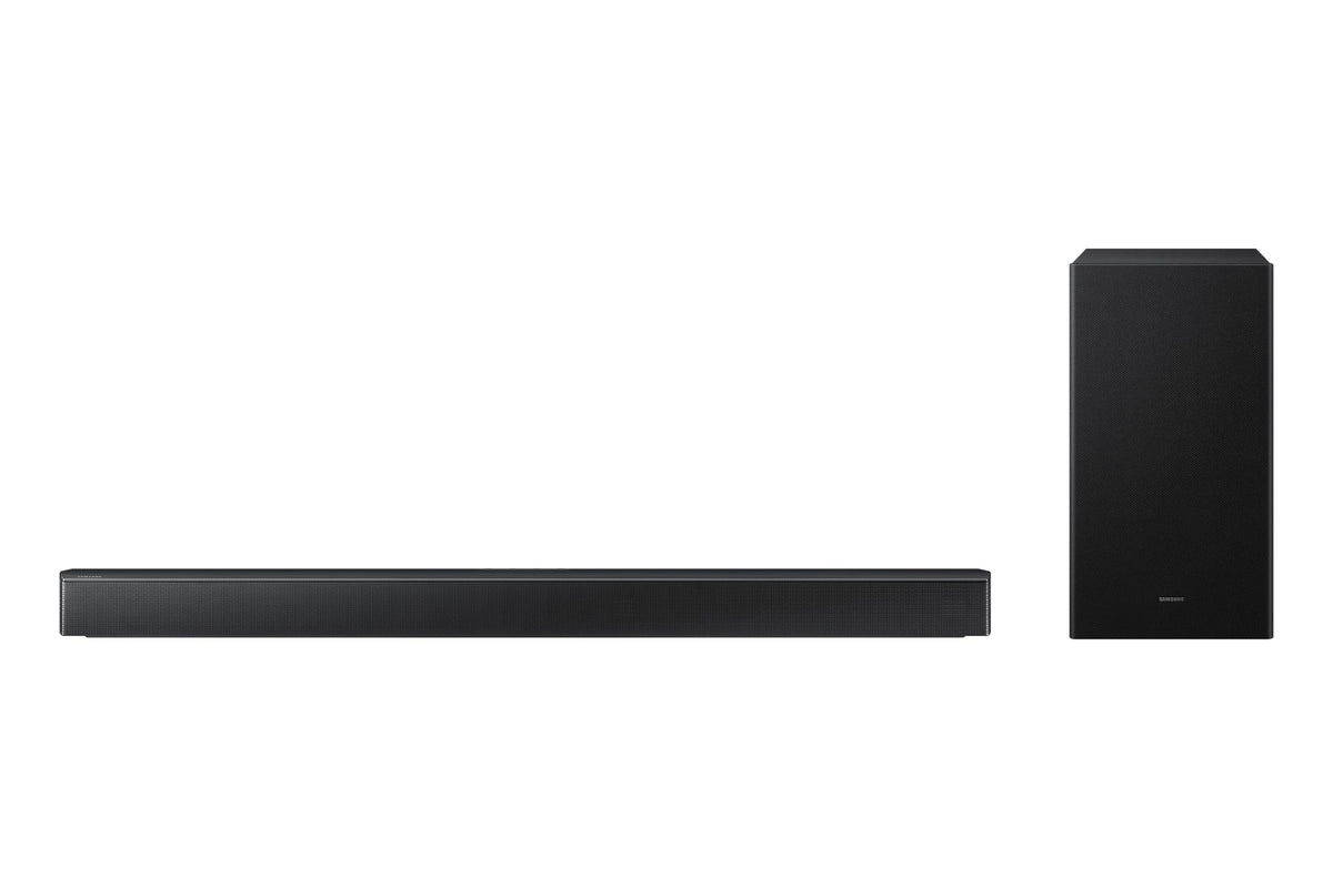 Samsung Sound Bar HW-B630F/ZC, 3.1 Channel, Subwoofer, 370 watts, Surround Sound, Dolby Digital, DTS Virtual:X, Bass Boost, Adaptive Sound, Bluetooth, HDMI ARC, Soundbar