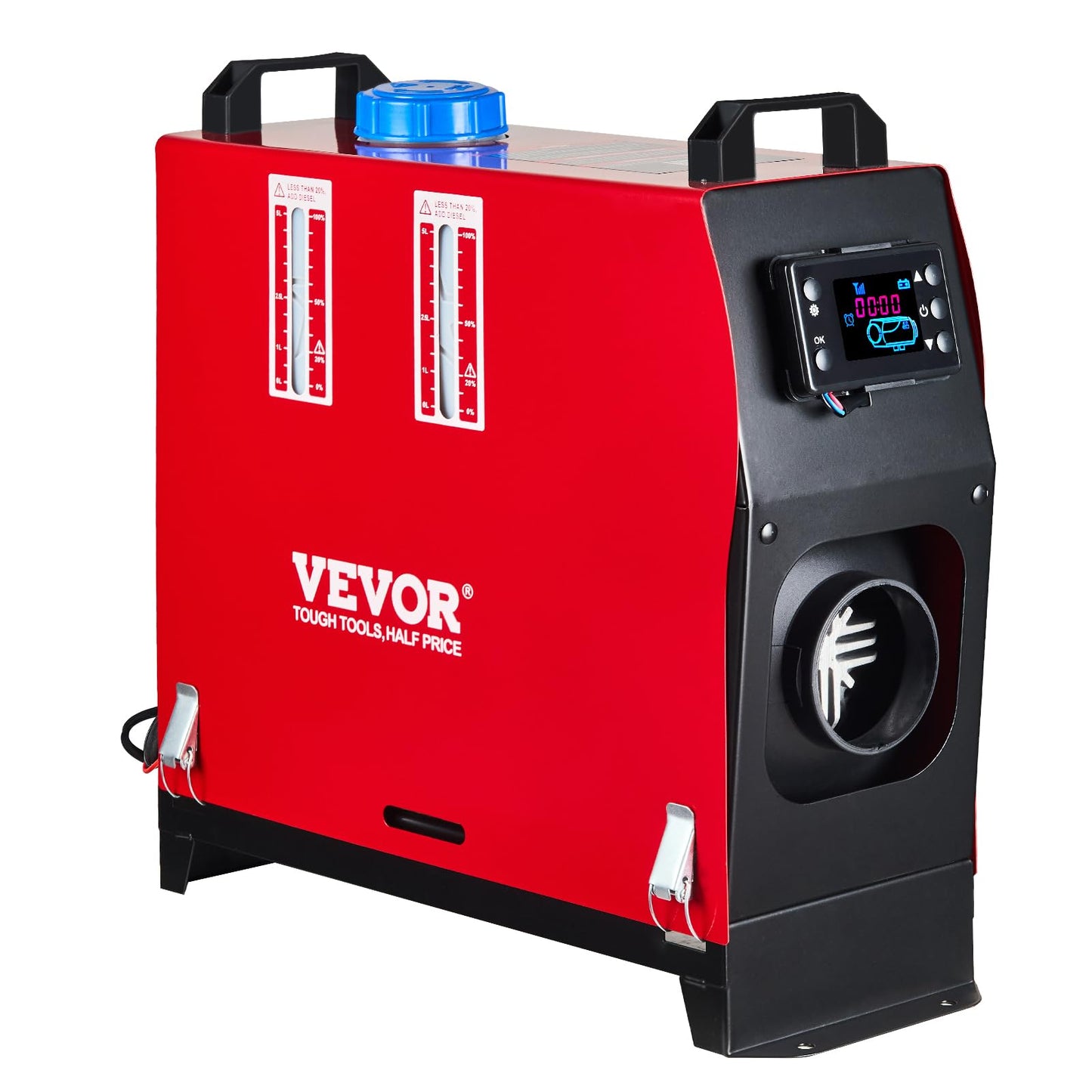 VEVOR Diesel Heater 12V Diesel Air Heater Muffler 8KW Diesel Air Heater with Remote Control & LCD Thermostat Monitor for Car Trucks Motor-Home Boat and Bus 🍁 All In One Marketplace Canada