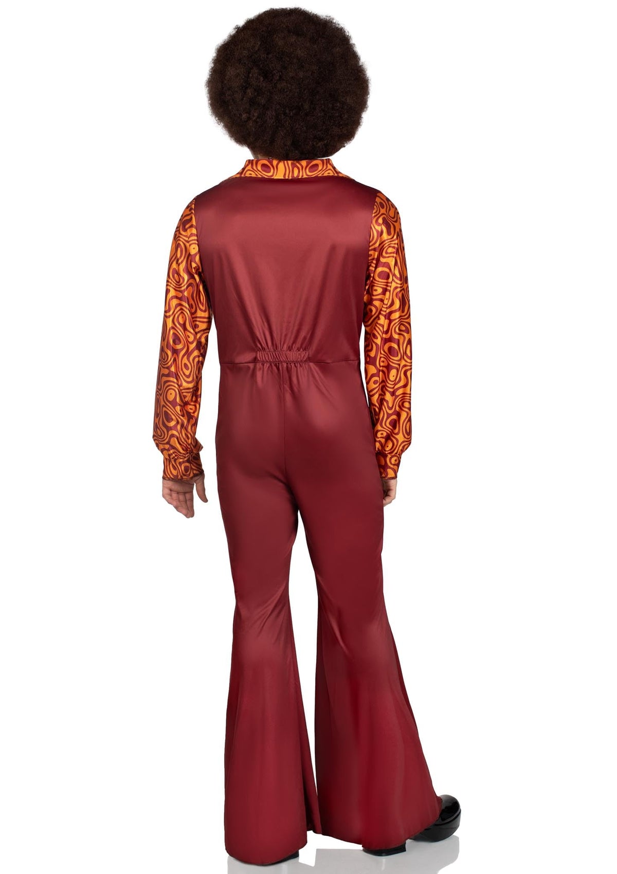 Costume de déguisement de disco pour homme Leg Avenue, costume d'Halloween pour femme, multicolore, petit