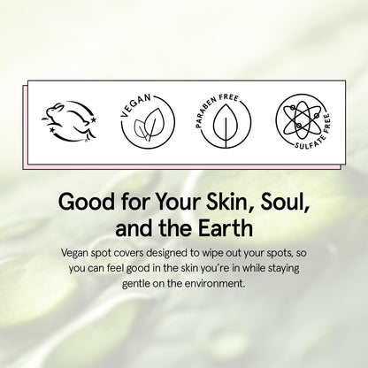 grace & stella Award Winning Invisible Skin Rescue Covers with Hydrocolloid (Round, 36 Count) - With Salicylic Acid and Tea Tree for Absorbing Impurities - Dermatologist Tested Skin Care, Cruelty Free, Vegan