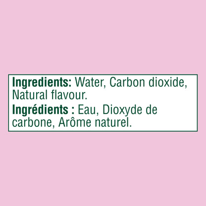 Maison Perrier Forever Raspberry with Rose Sparkling Water – 24 Pack, 330ml Cans