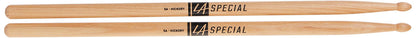 LA Specials Hickory 5A Drum Sticks, Wood Tip, 3-Pair Pack