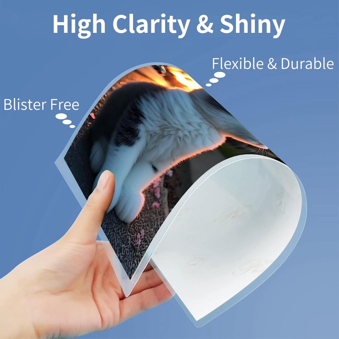 PAPRMA 3-MiL Laminating Sheets 200 Packs, Laminate Pouches Holds 8.5-x-11-inch Sheet, Clear Thermal Laminator Paper 9-x-11.5-inch - Available at All In One Marketplace Canada