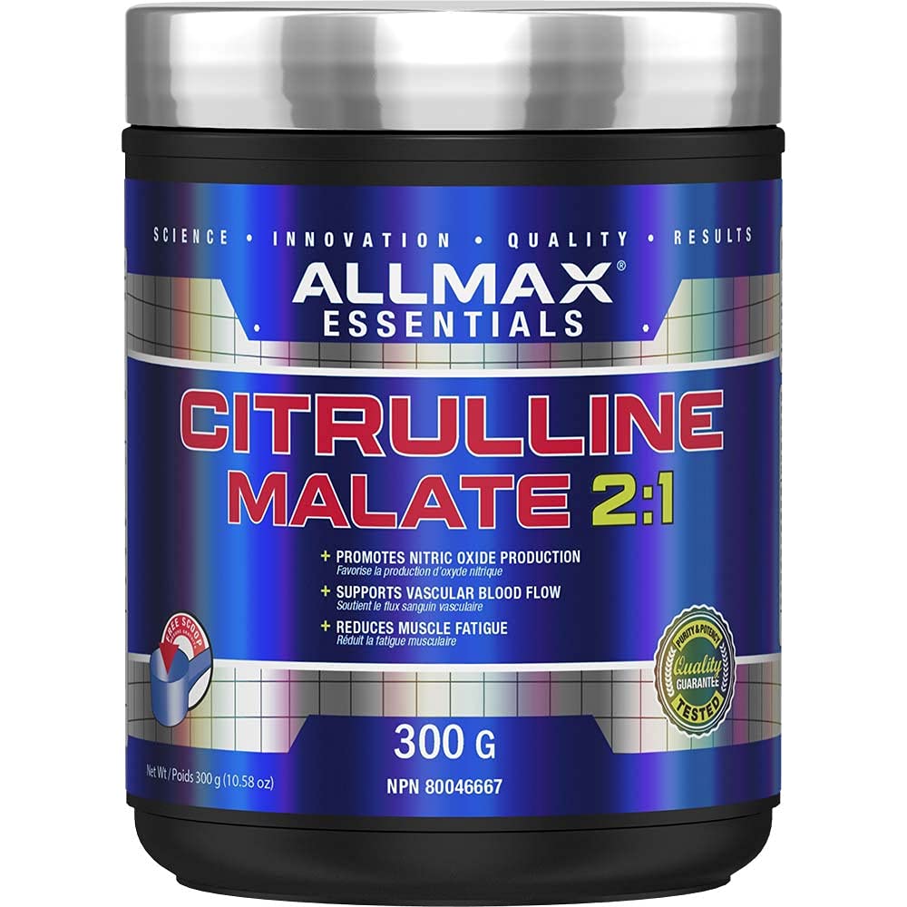 ALLMAX Nutrition - 2:1 Citrulline+ Malate - 300 Gram, 300-Gram - Available at All In One Marketplace Canada