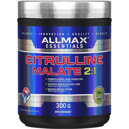 ALLMAX Nutrition - 2:1 Citrulline+ Malate - 300 Gram, 300-Gram - Available at All In One Marketplace Canada